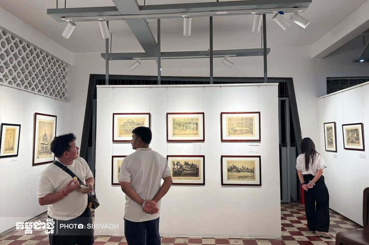金边布帕纳中心举办1870年历史影像展