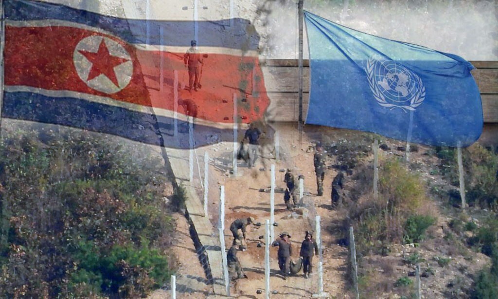 朝鲜向联合国投诉韩国 称边境地雷爆炸系韩方造假