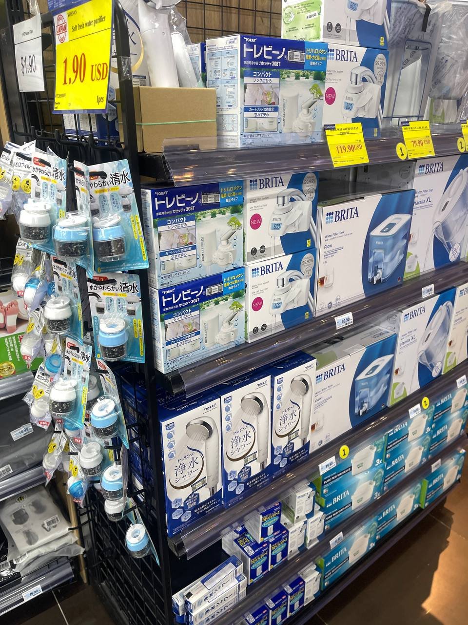 卖场Toray系列商品未贴价签 需尽快整改