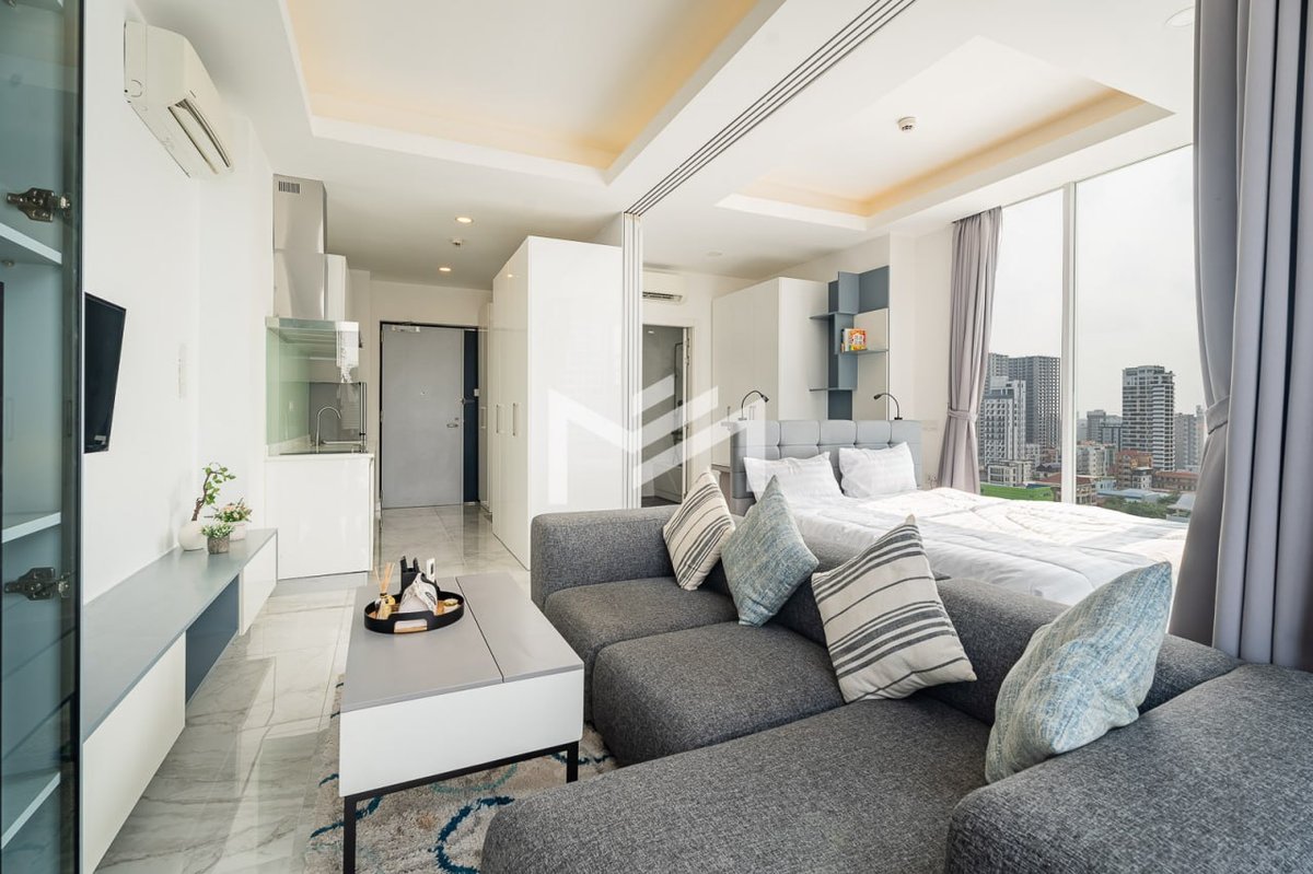 J Tower 1一房公寓租售,位于桑园区百色河分区,家具齐