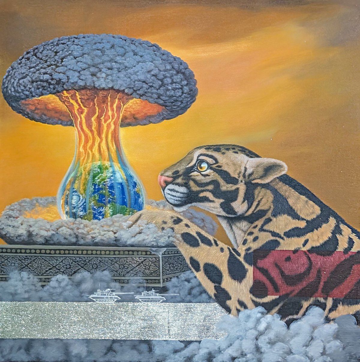 暹粒Treeline度假村11月7日举办野生动物艺术展