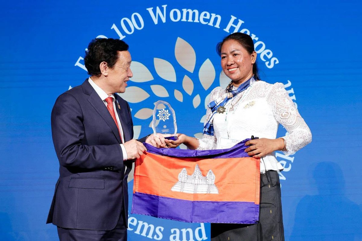 暹粒农户获联合国粮农组织女性英雄称号