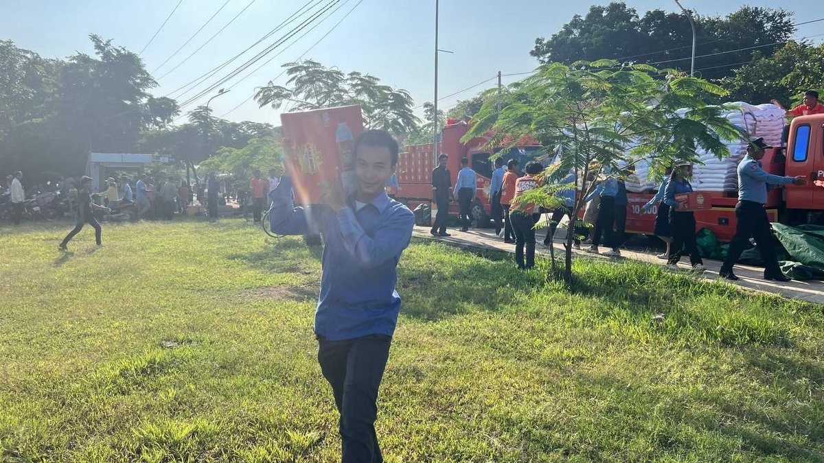 Ganzberg公司向巴南县受灾家庭捐赠物资