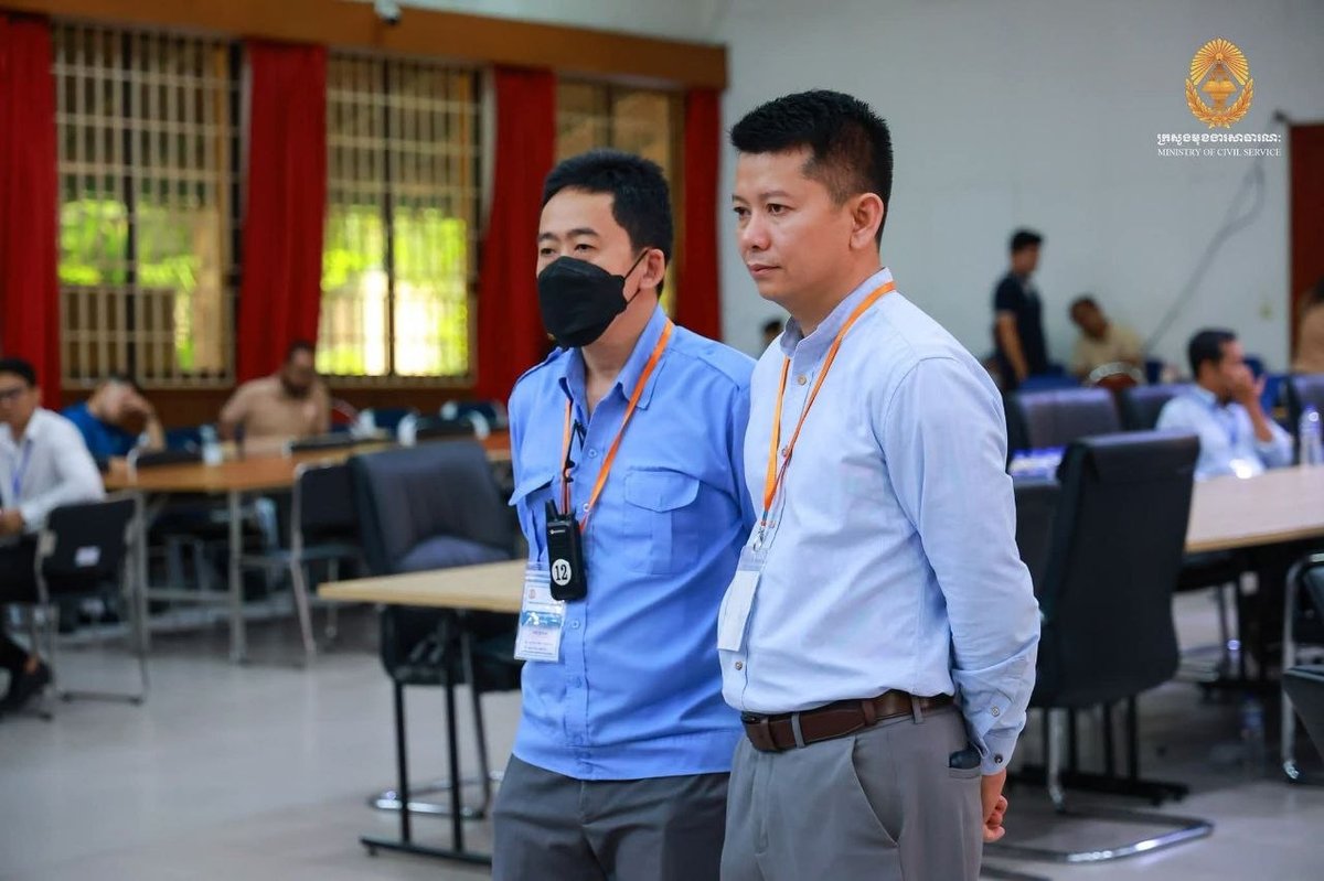 柬埔寨中学教师招聘考试评分工作顺利结束