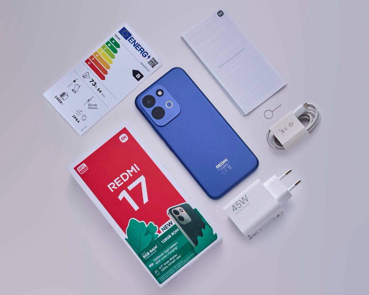 Redmi 17 4G版新机上市 售价$179 赠送充电宝