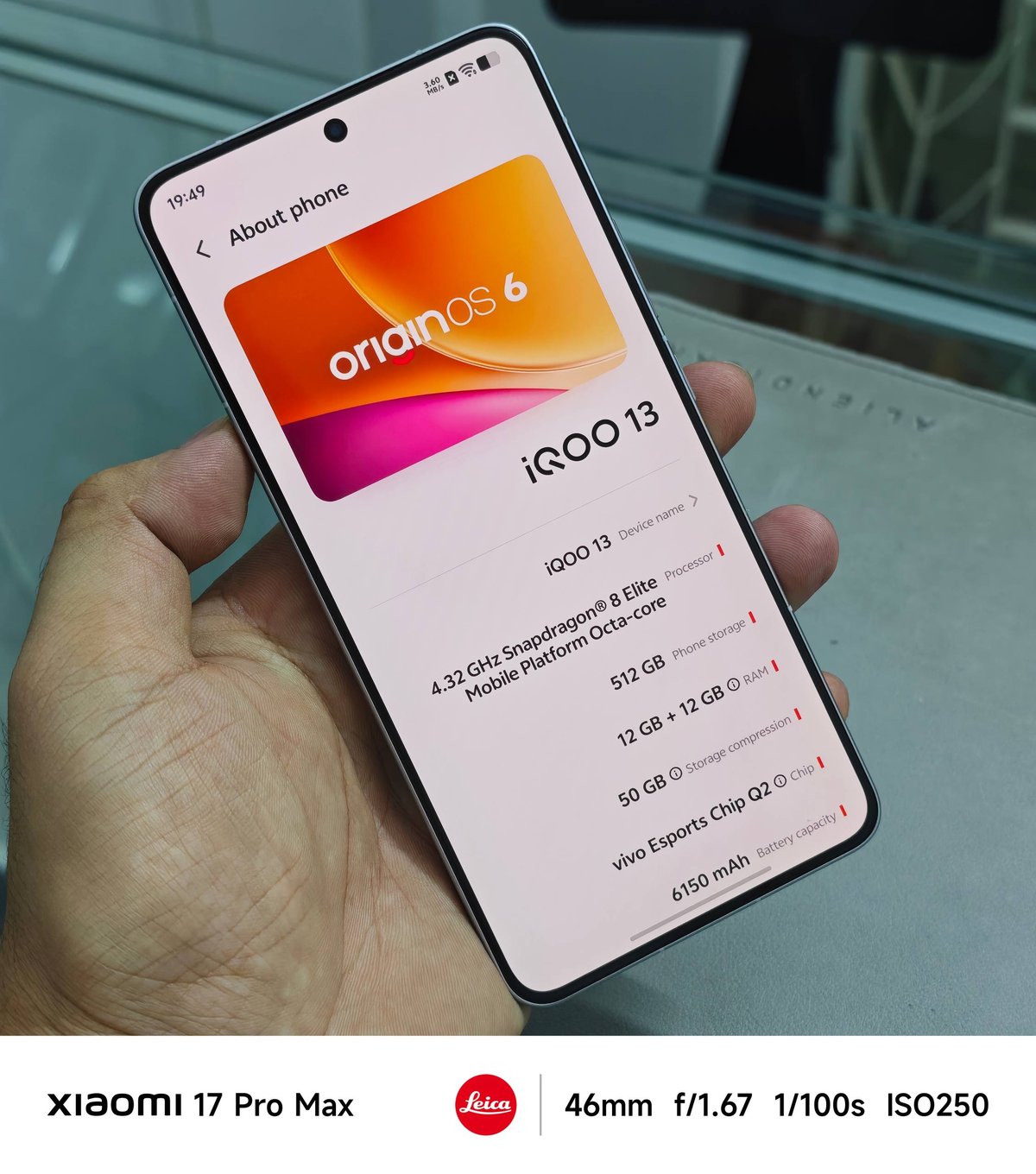 二手iQOO 13 12/512G转让 售价$459