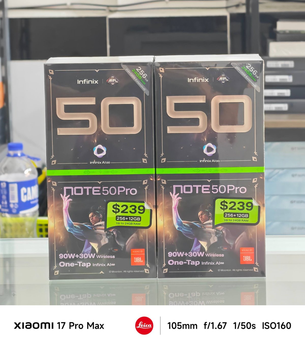 Infinix Note 50 Pro新机$219 12+2
