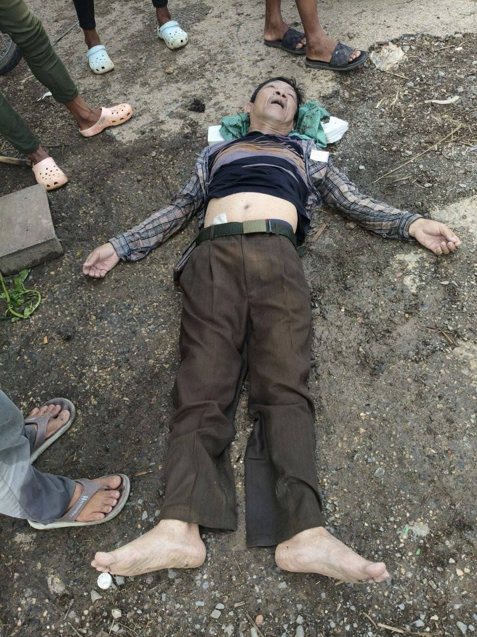 干拉省男子钓鱼触电身亡