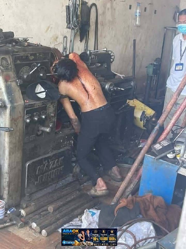 上丁省发生机械事故 一名工人操作车床时身亡