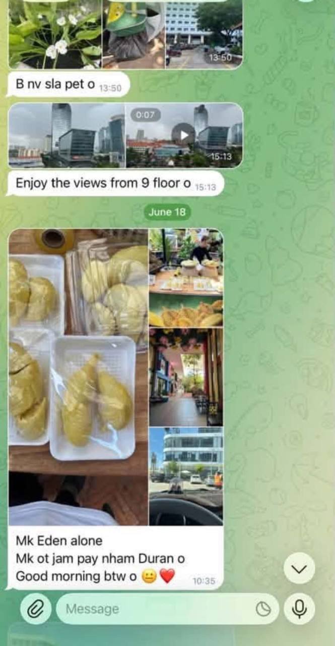 高棉语内容前半段为对某自称本地顶级心理医生的调侃八卦,指其不