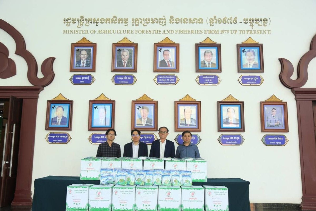 柬埔寨农业部获赠300公斤蔬菜种子，将分发给班迭棉吉省和柏威