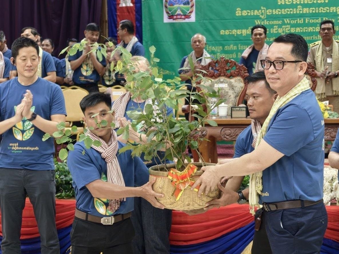 柬埔寨在拉达那基里省举办世界粮食日活动