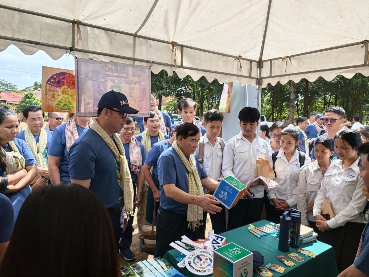 柬埔寨在拉达那基里省举办世界粮食日活动