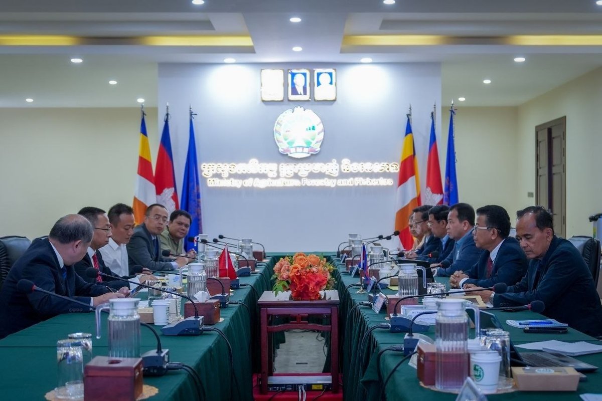 柬埔寨农业部与中国海关代表团举行会谈,旨在加强林业与野生动物