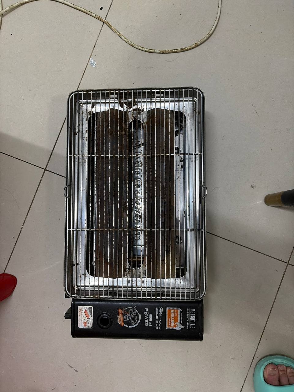 西港转让日本进口卡式烧烤炉 仅售$25适合户外