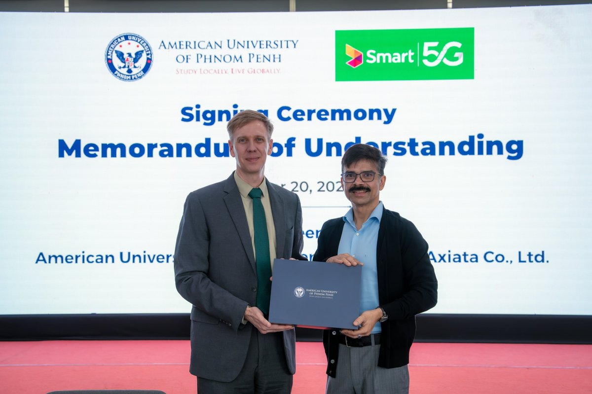 金边美国大学与Smart Axiata合作推动数字创新