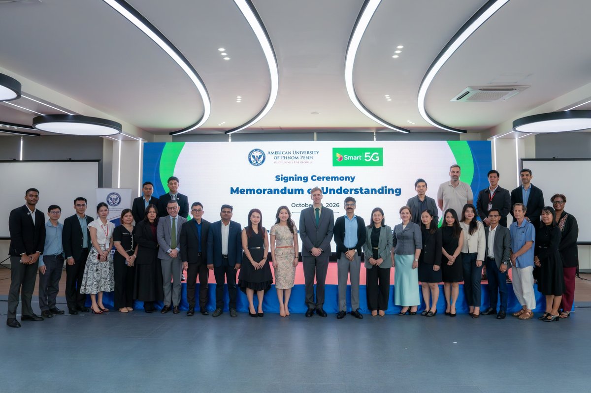 金边美国大学与Smart Axiata合作推动数字创新