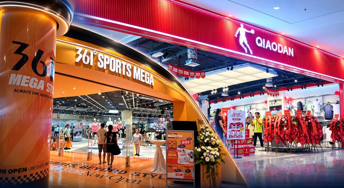 中国运动品牌乔丹入驻永旺3 首家门店正式开业