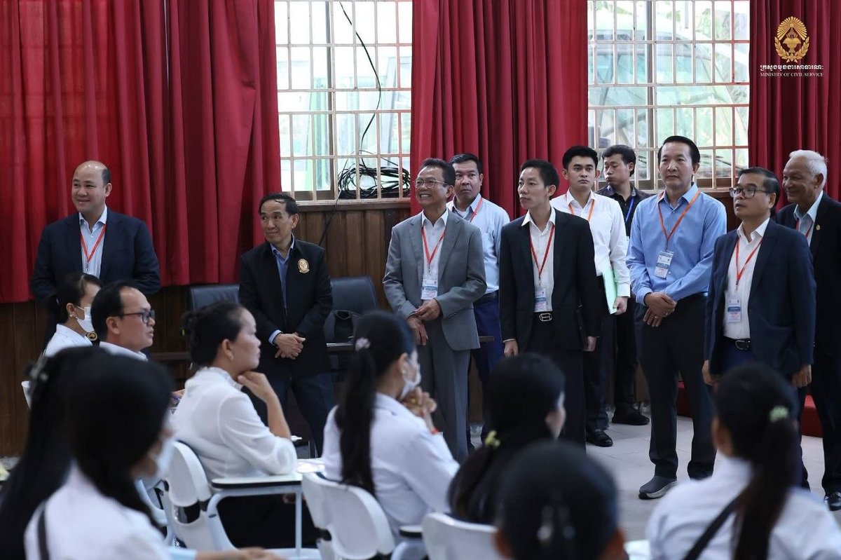 公务员考试委员会于金边皇家行政学院启动阅卷及职位分配工作,旨