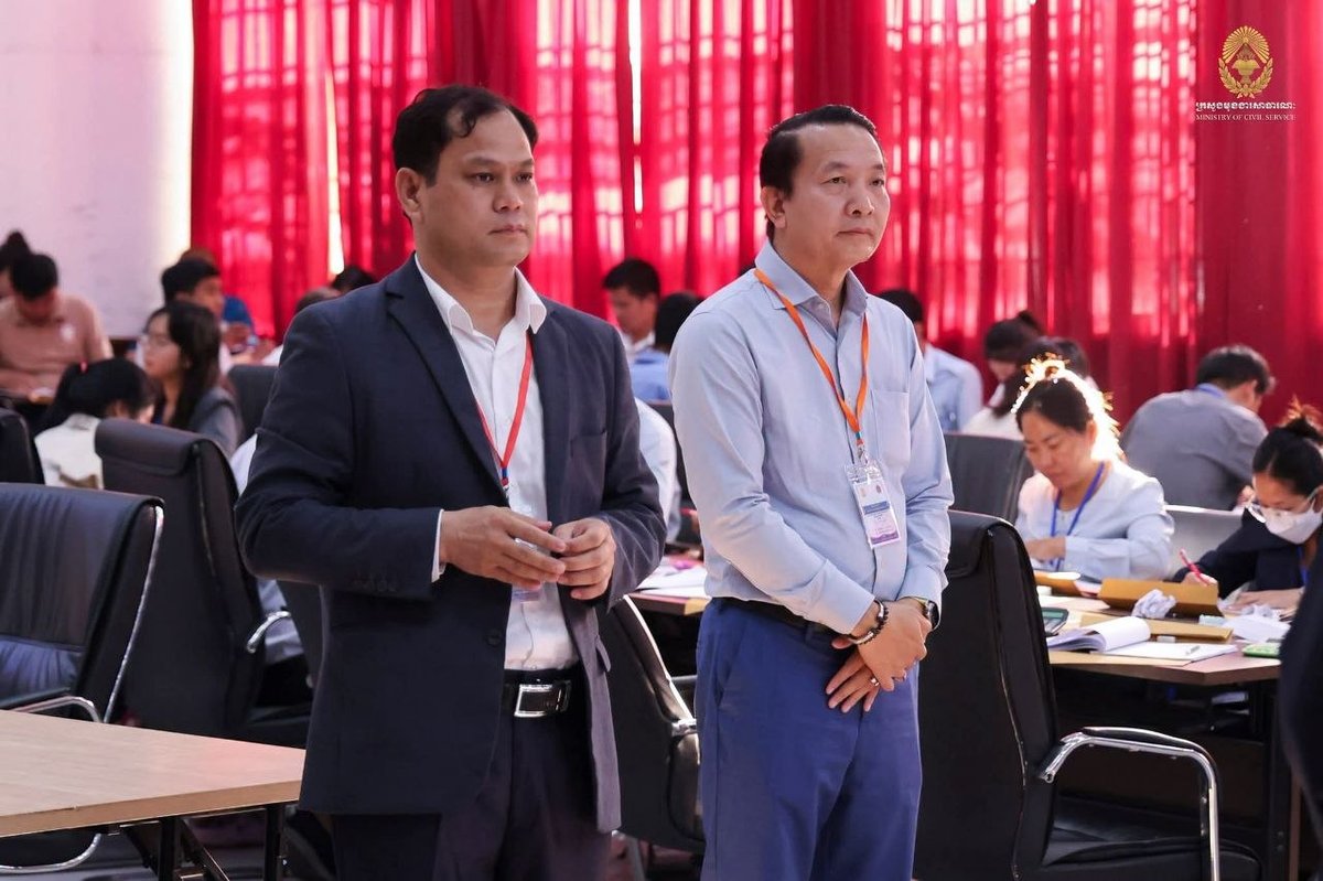 柬埔寨中学教师招聘考试阅卷工作顺利结束