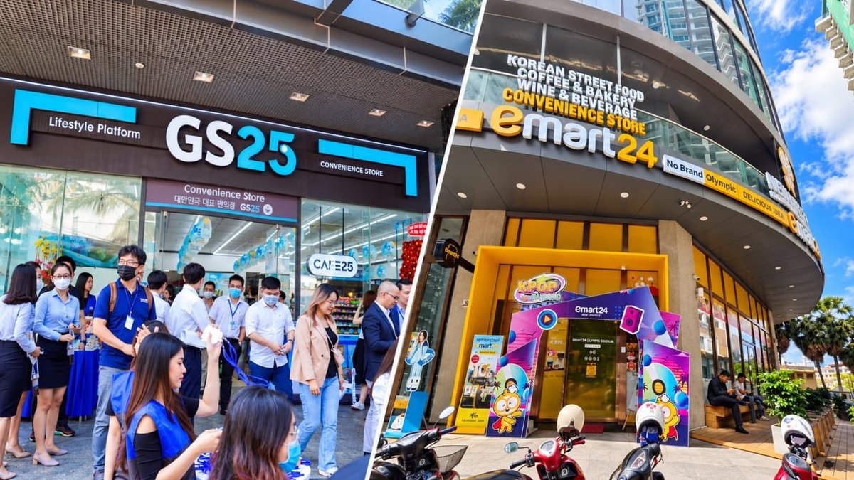 韩国便利店品牌GS25正加速进入柬埔寨市场,目前已完成商标注