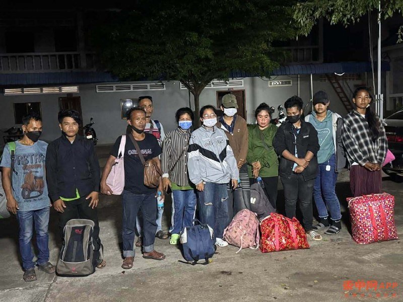 马德望省宪兵破获偷渡案 11名劳工被拦截蛇头落网