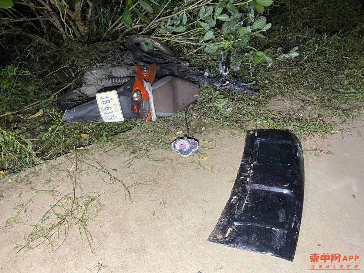 金边水净华路虎撞死骑手逃逸 车主为女网红