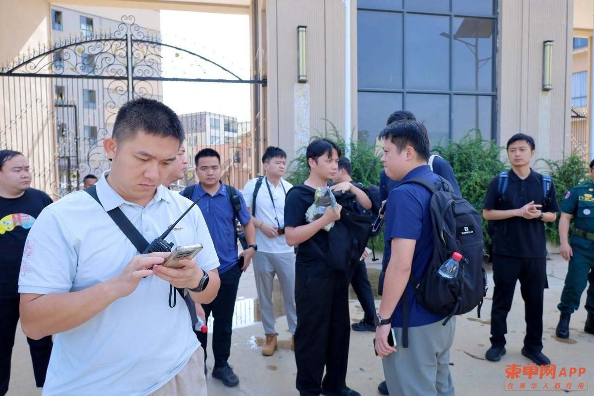 中国公安部工作组赴巴域 检查被查封电诈窝点