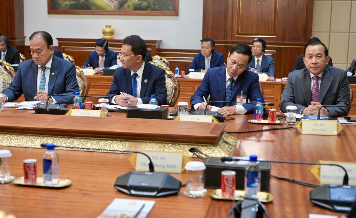 洪森会见越南总理Le Minh Hung 深化双边友好关系