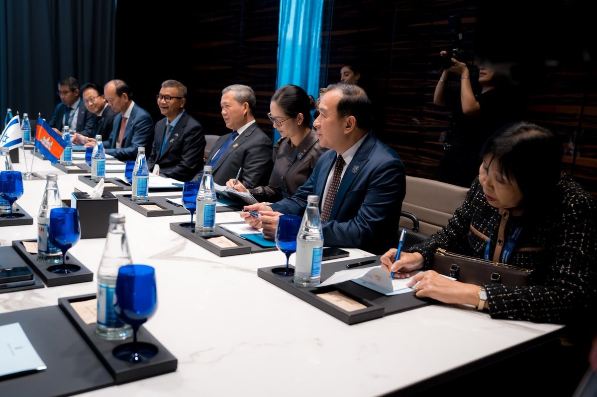 洪玛奈在阿塞拜疆会晤以色列总统 参与CICA峰会