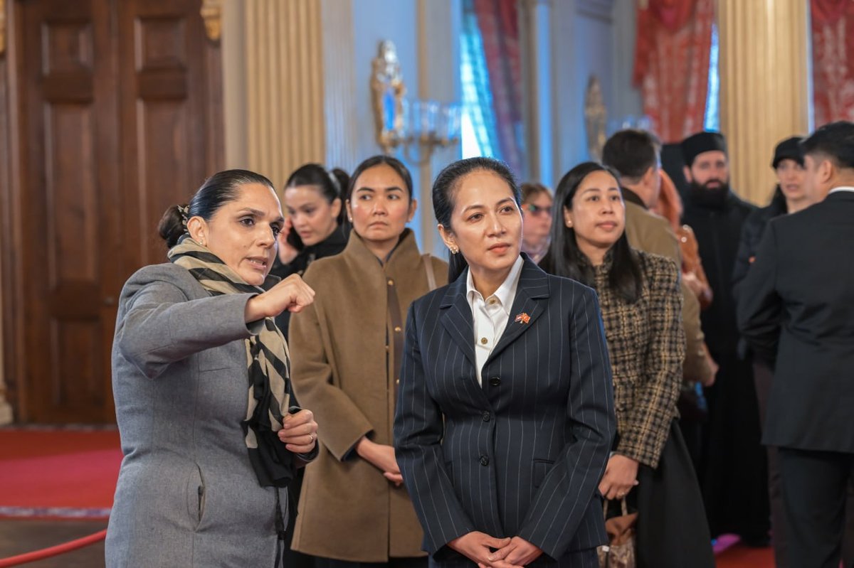 柬埔寨总理夫人访问土耳其历史遗迹