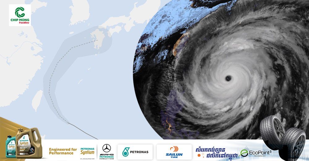 台风Champi预警发布 柬埔寨沿海地区需防范