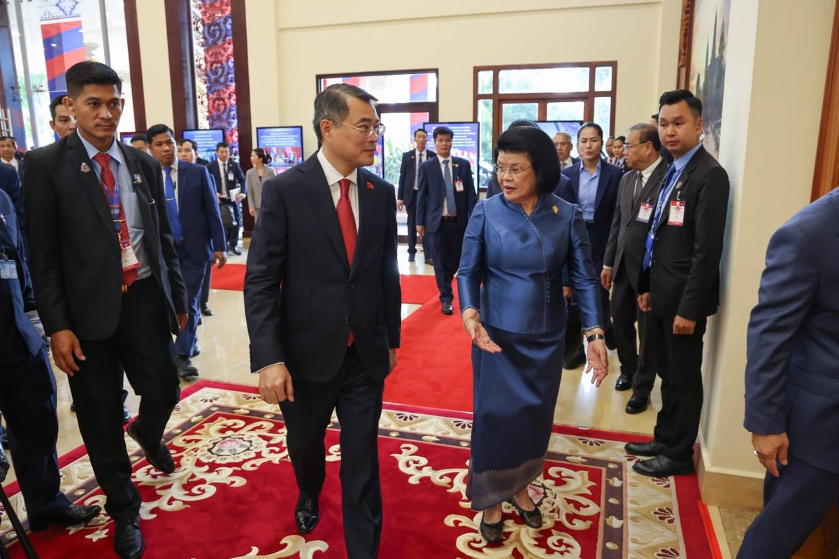 柬埔寨国会主席会见越南总理 探讨加强双边合作
