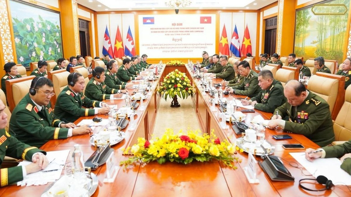 柬埔寨与越南国防部高层会晤,双方承诺进一步加强在国防领域的合