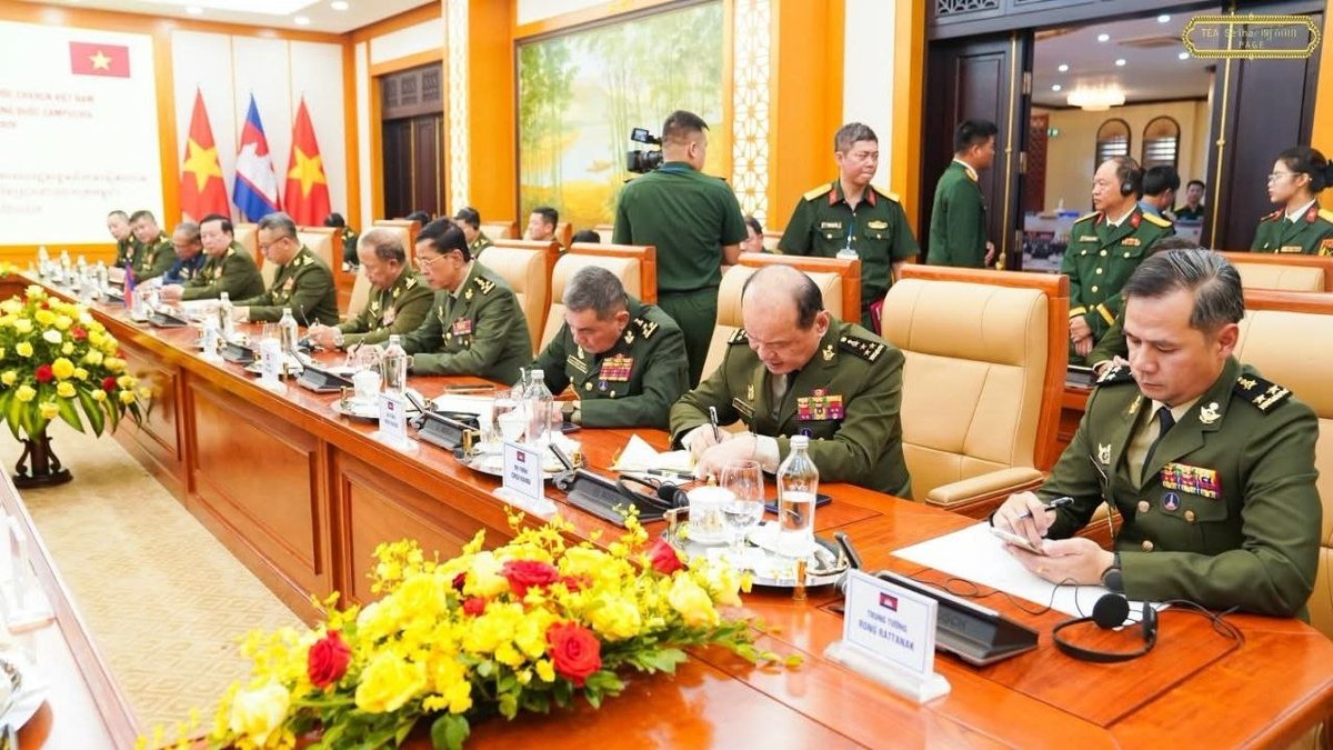 柬埔寨与越南国防部高层会晤,双方承诺进一步加强在国防领域的合