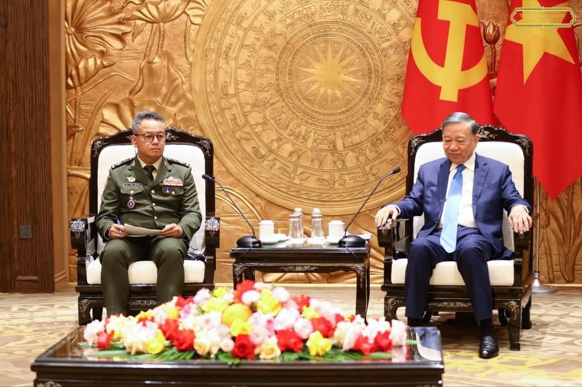 狄西哈会见越南国家主席 强化两国防务合作