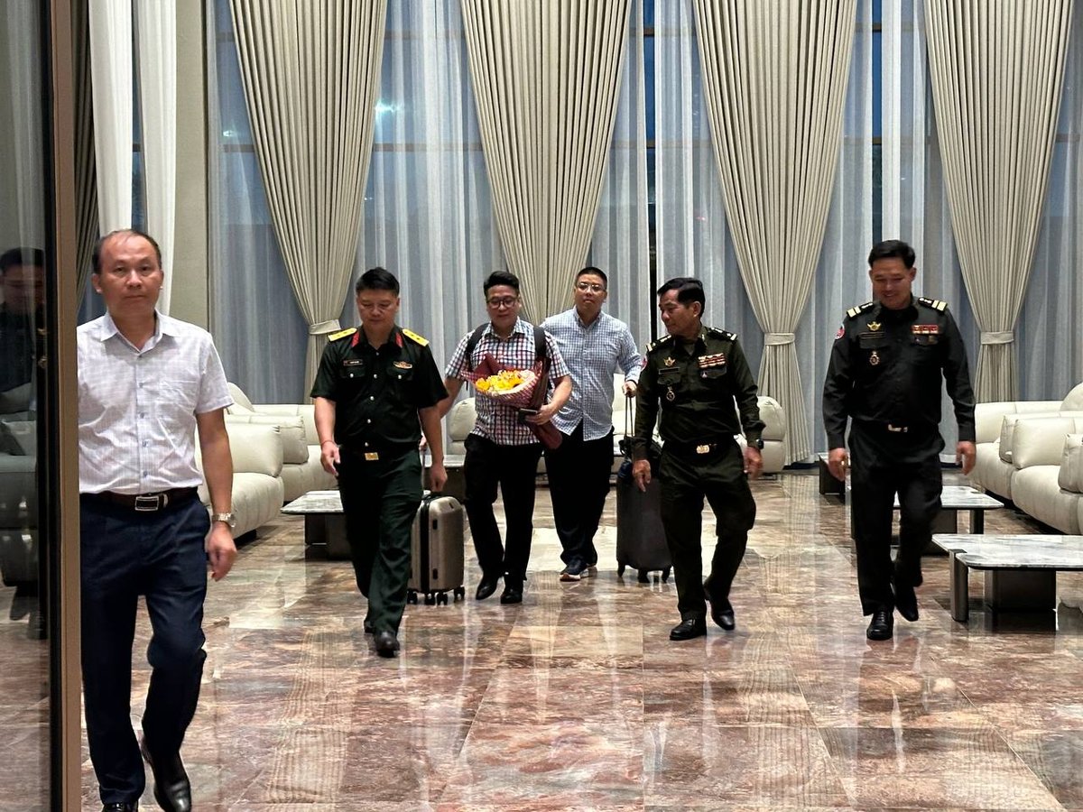 柬埔寨国防部迎越南观察员 强化柬泰边境停火监测