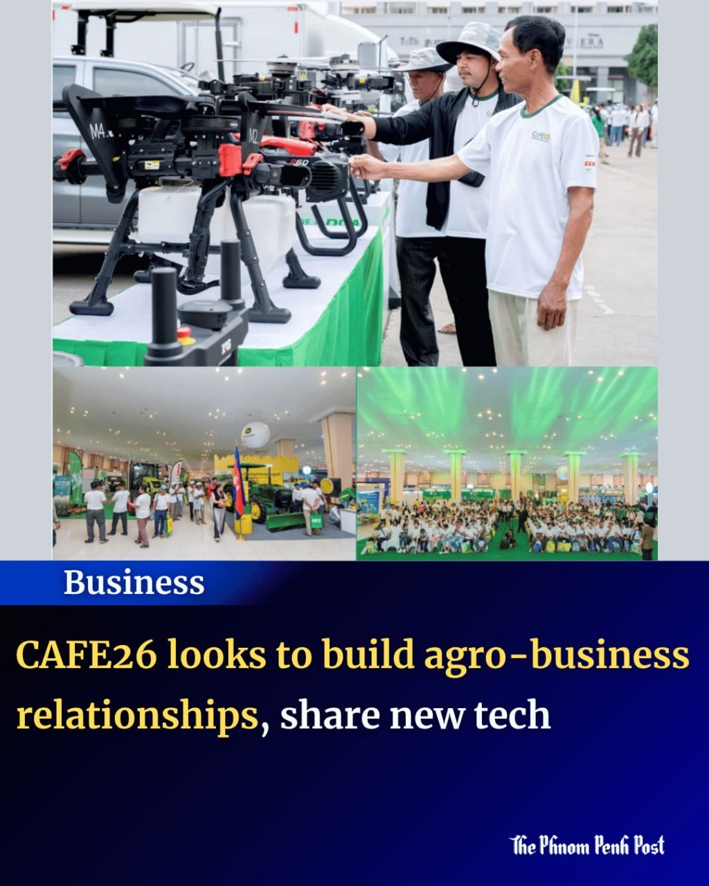 CAFE26农业论坛本周末金边开幕 预计2.5万人参会