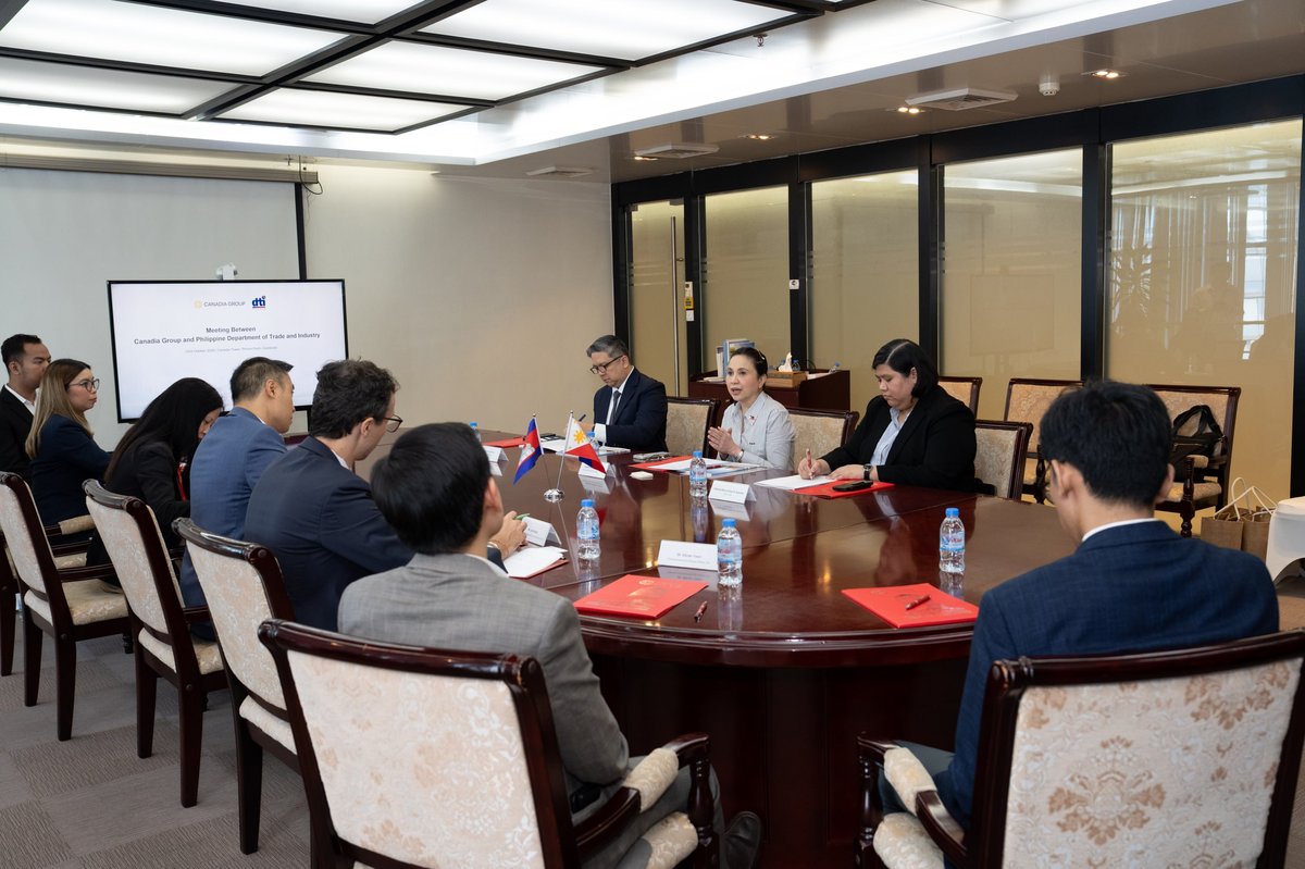 加华集团接待菲律宾贸易代表团 探讨双边商业合作