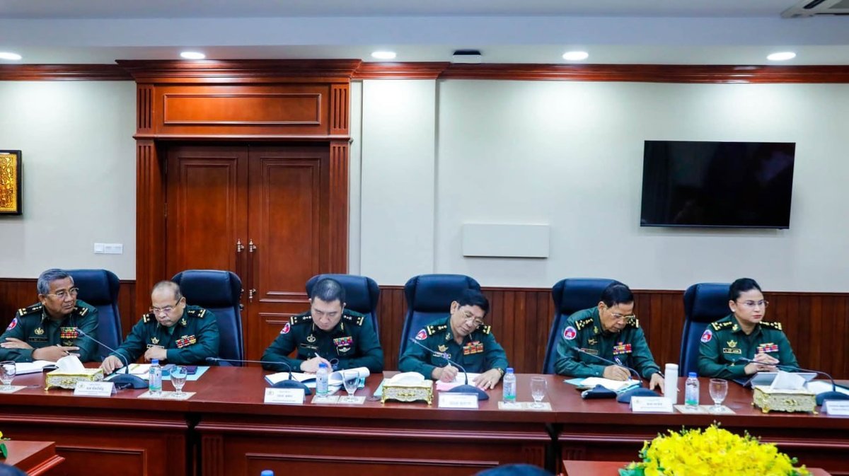 柬埔寨国防部召开会议 评估国家兵役征召进度与后续规划