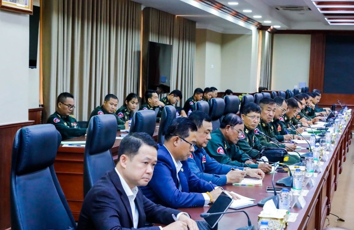 柬埔寨国防部召开会议 评估国家兵役征召进度与后续规划