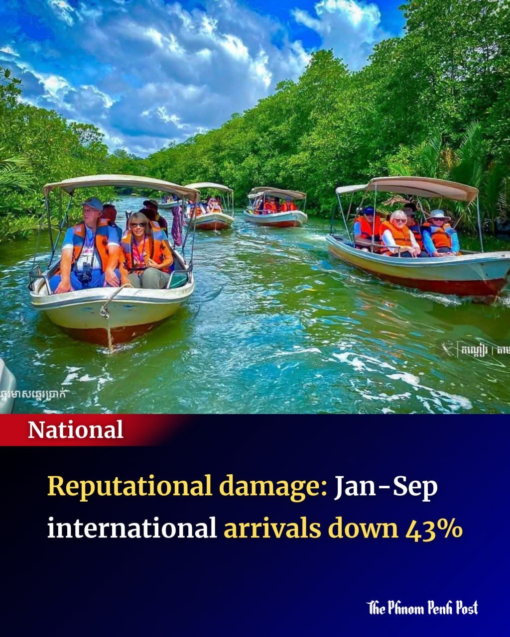 根据旅游部统计,今年前九个月国际游客入境人数约246万人次,