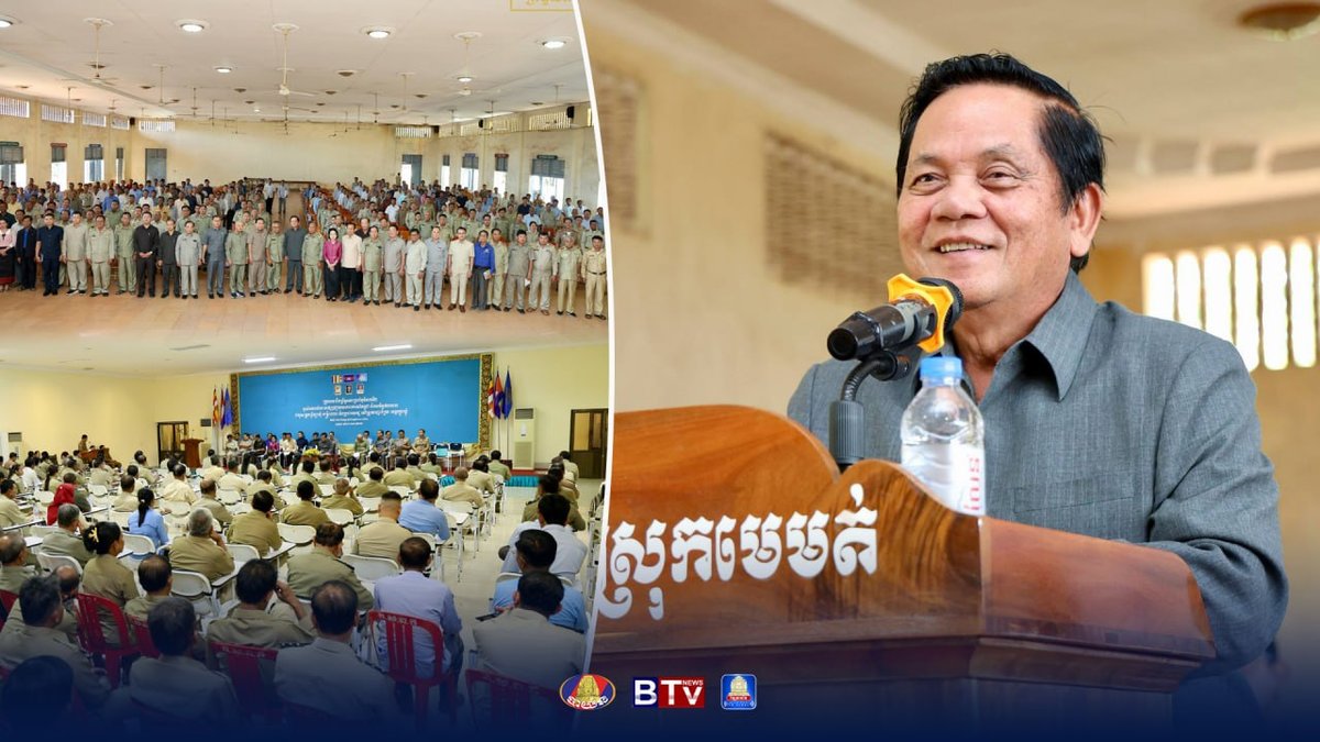 政府官员前往特本克蒙省的棉末县与奔克列县,与地方当局及公务员