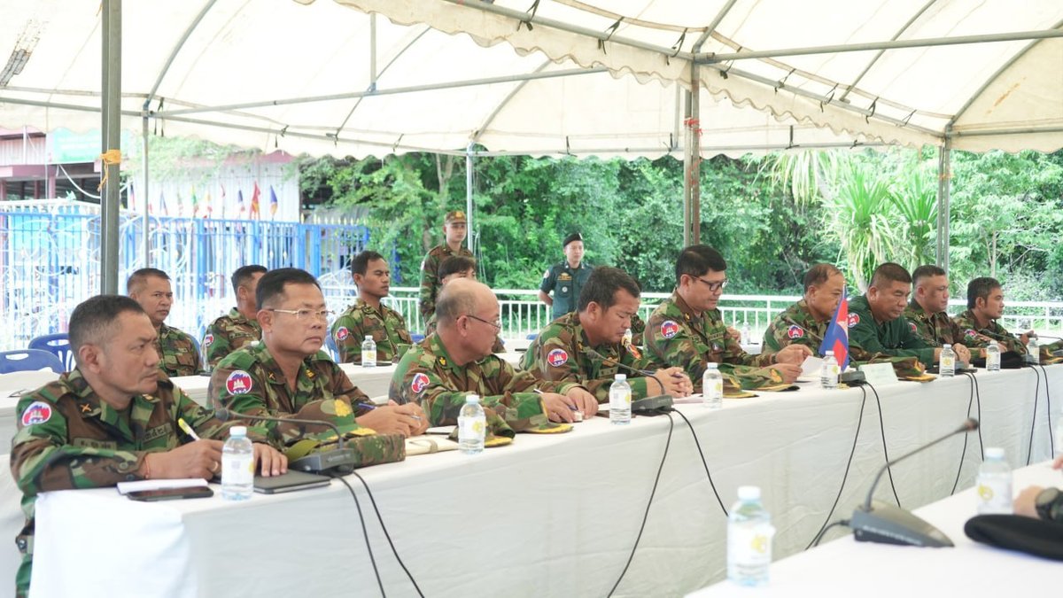 柬泰两军区非正式会谈 推进GBC联合声明落实