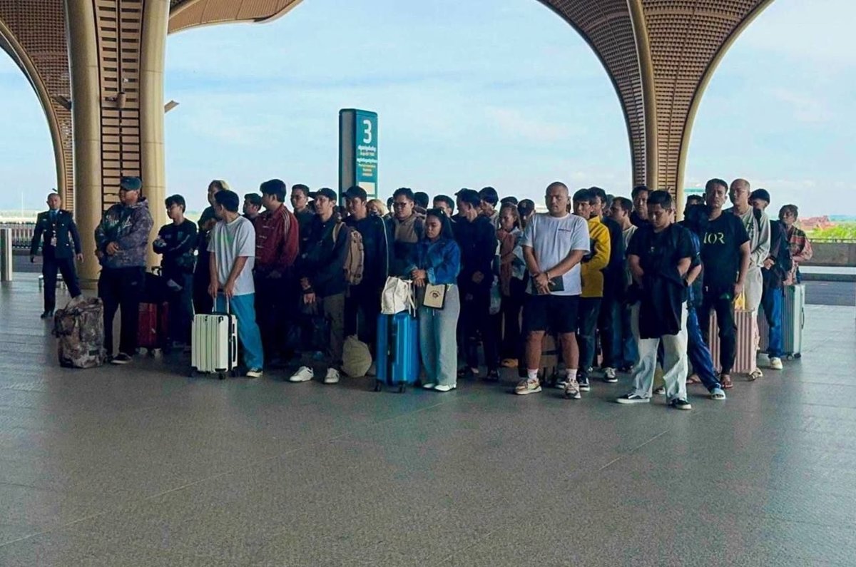 印尼72名网诈涉案人员被柬埔寨驱逐出境