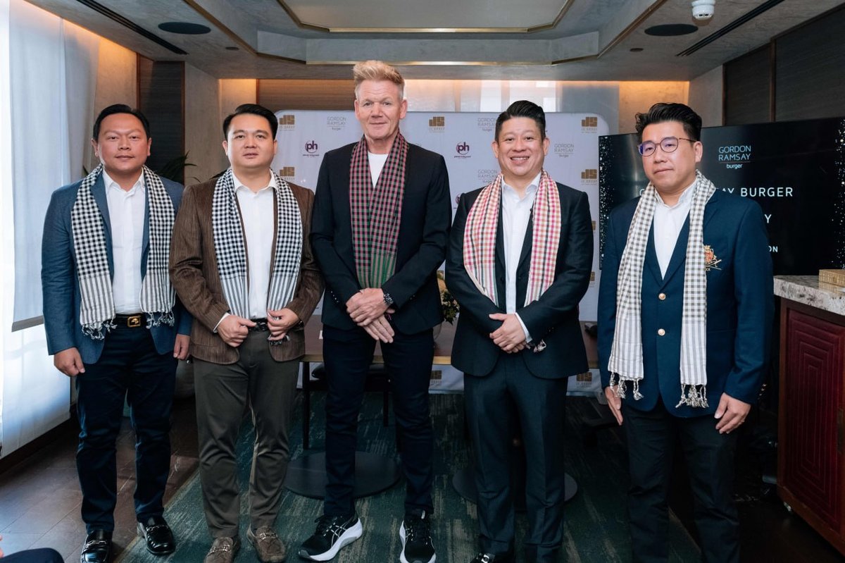 Gordon Ramsay Burger首进金边 东南亚首家