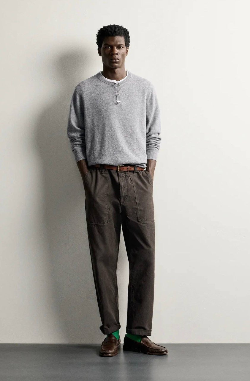 WOOL BLEND REGULAR FIT JUMPER