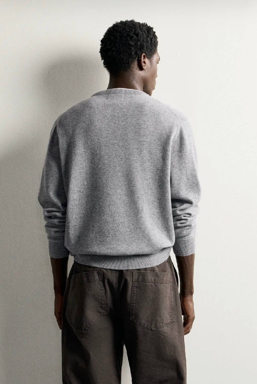 WOOL BLEND REGULAR FIT JUMPER