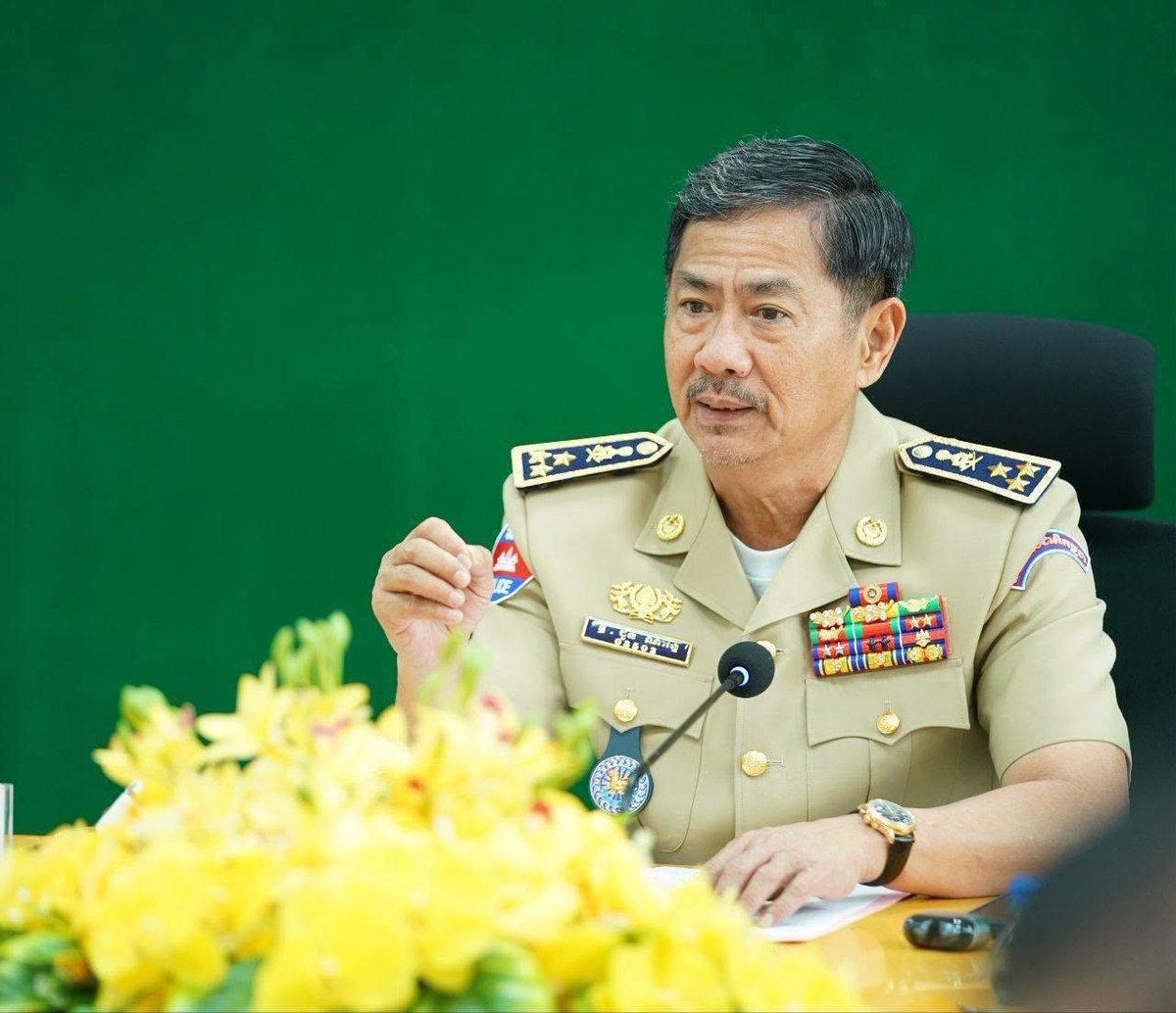JJ Ching落网 金边警方称多次劝其自首未果