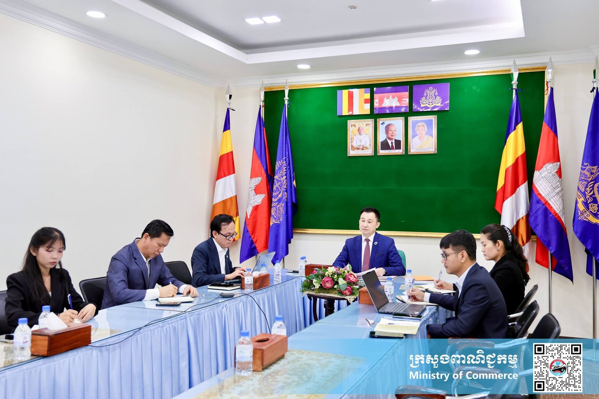 柬埔寨商务部与尼加拉瓜大使探讨经贸合作
